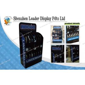China Light Weight Cosmetic Corrugated Cardboard Display Stands , Retail Display Racks wholesale