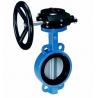 China Industrial butterfly wafer valve With Gearbox , PN 10 Bar Hand / Manually Operated wholesale