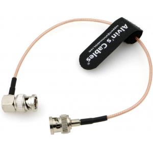 Alvin'S Cables HD SDI BNC Coaxial Cable Right Angle To Straight 3G BNC Cable For Cameras Monitor Recorder Video Equip