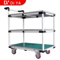 China Logistic And Workshop Hand Push Cart For Industrial Easy Pull And Assemble on sale