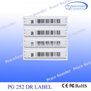 China Soft Anti Theft Barcode Sticker Labels For Clothing / Apparel /Garment Store supplier