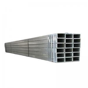 China SS400 2x2 Galvanized Steel Square Pipe Q345 Hollow Rectangular Steel Tube supplier