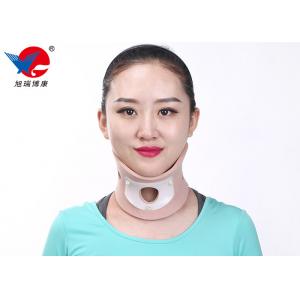 Small Volume Cervical Collar Neck Brace Easy To Wear Throat Opening For Tracheotomy