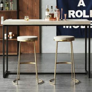 Wheelless Upholstered Bar Stools Counter Stools No Fold