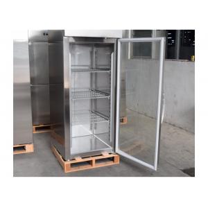 China Single Door Gastronorm Chiller Commercial Refrigerator Freezer Imported Embraco Compressor Air Cooled System supplier
