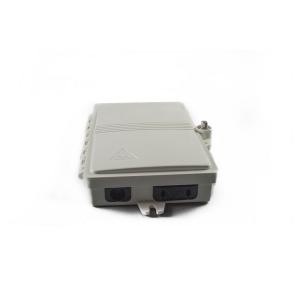 China Light Weight FTTH Termination Box , Fiber Optic Connection Box 168*120*32mm supplier