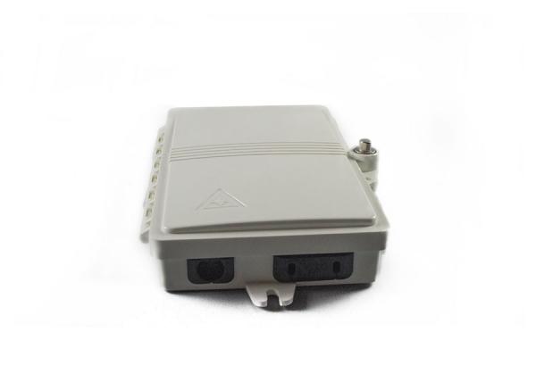 Light Weight FTTH Termination Box , Fiber Optic Connection Box 168*120*32mm
