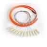 Multicore Sc FC LC St Patch Cord / Fiber Optic Pigtail For Telecom / Network