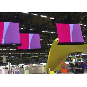 China 3.9mm 180 degrees bendable LED display for events, similar to Barco supplier