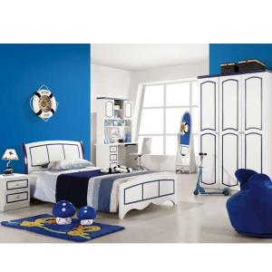 E1 Grade Kids Bedroom Furniture Single Kids Bed 1280mm 1580mm