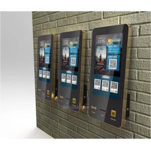 China 32 Inch Touch Screen Payment Kiosk Self Ordering Kiosk/ Wall Mounted Kiosk For Fast Service supplier