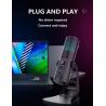 China Stereo Computer Microphone With Mute Button Compatible MacOS Windows wholesale