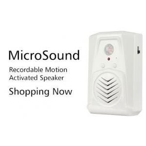 COMER PIR motion sensor voice prompter sound player Elevator alarm bell Voice