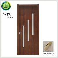 China Moisture Resistant WPC Glass Door Outward Opening Direction Kitchen Use on sale