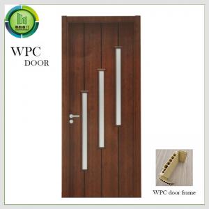 China Moisture Resistant WPC Glass Door Outward Opening Direction Kitchen Use supplier