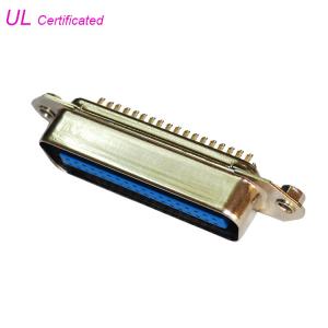 China 36 Pin Solder male Plug Centronic Connector with Hex Head Screws Certified UL supplier