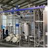 China Esterilización de alta eficiencia Nuevo esterilizador de yogur Uht para la producción de lácteos Equipo de automatización de control con PLC wholesale