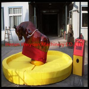 popular and exciting amusement equipment playground inflatable mechanical rodeo bull