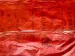 High Quality Semi Water Dissolvable Laundry Bags For Hospital Red Colour LDPE Material
