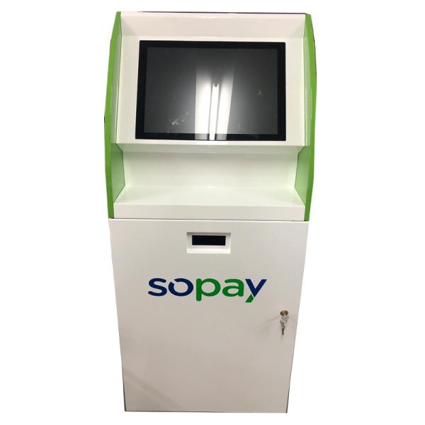 OEM Bitcoin Transaction ATM Terminal Kiosk With Capacitive Touch Screen