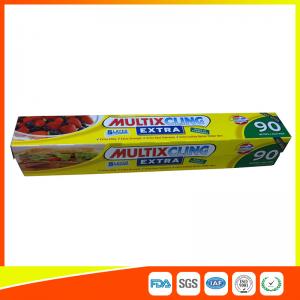 China Anti Fog Clear Cling Film For Packing Vegetable / Fruit , Biodegradable Cling Wrap wholesale