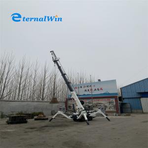 Electric And Diesel Power 5 Ton Spider Crane With 12 Ton Lifting Capacity