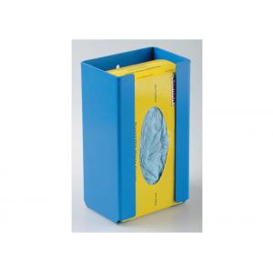 Blue Holds Plastic Glove Dispenser , Eco - Friendly Glove Box Dispenser Holder