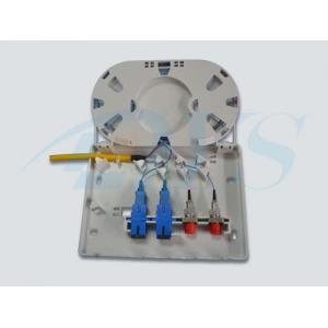 China FTTH 4 port Mini Fiber optic termination box,FTTH box supplier