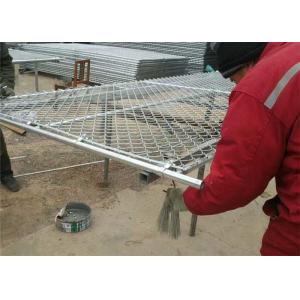 PVC coated American Portable Chain Link Fence Panels