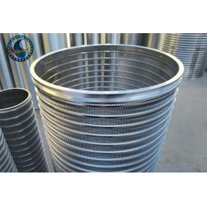 Welded Stainless Steel 304 Self Cleaning Wedge Wire Screen
