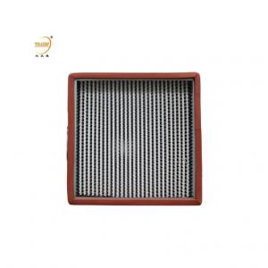 China Industry High Temperature HEPA Filter Deep Pleated Heat Resistant for Oven Equipment supplier
