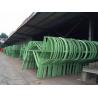 U Channel Green Workshop Steel Structures For Railway Station
