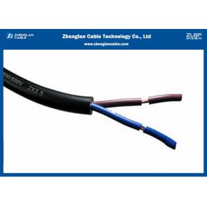Oxygen Free Copper Fire Resistant Cables/ BVV Cable For Building Electrical Wire/Rated Voltage: 450/750 V