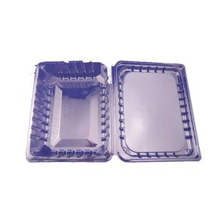 Categoría alimenticia de las cajas del envase de plástico del paquete de la cubierta de OEM/ODM