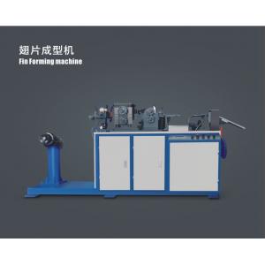 China Aluminium  6.5-10 Tube Pitch Radiator Fin Machine , Fin Tube Machine Customized supplier