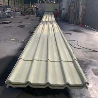 China Multi Color FRP Transparent Roof Sheet Fiberglass Translucent Roof Tile on sale