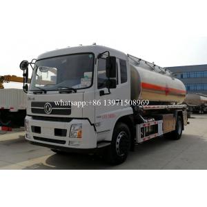 China 15000 Liters Water Bowser Truck Stainless Steel / Aluminum Alloy Tanker supplier