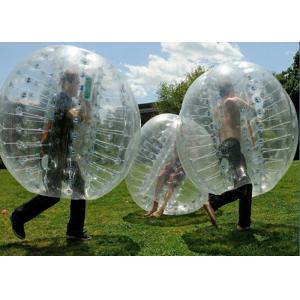 Human Outdoor Inflatable Toys soccer Bubble Ball / Buddy Bumper Ball