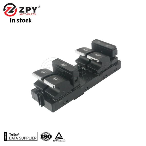 ZPY Driver Side Power Window Switch for VW Audi Porsche 34D959857A