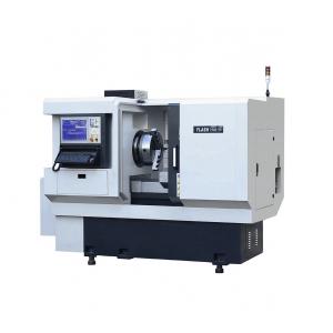 FL630 Automatic Flat Bed CNC Lathe Machine Linear Guideway With C Axis