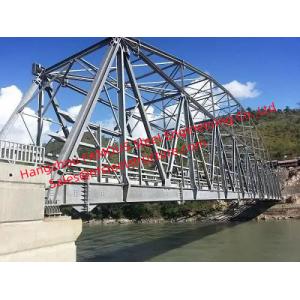 Single Lane Prefabricated Single Span Truss Bridge High Strength Q345b Material