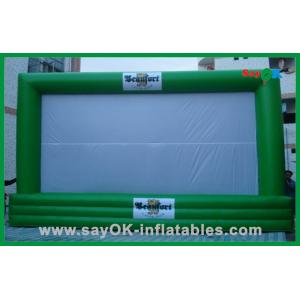 Air Screen Waterproof Commercial Inflatable Movie Screen , Outdoor Inflatable Movie Theater