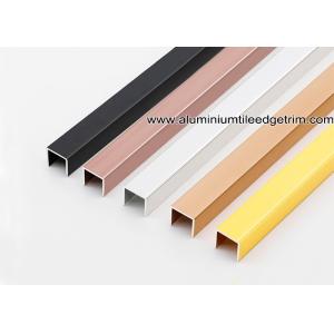 China Profilé en u d'U10mm/attelle/accolade/bordure/équilibre de tuile fait à partir de l'aluminium/du métal supplier