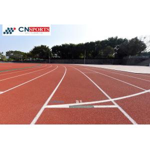 Sandwich system IAAF certified Athletic Sports Field Flooring Rubber Running Track