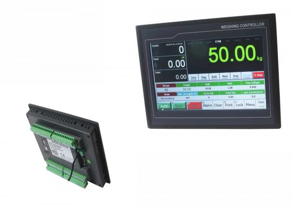 Auto Zero Tracking Weighing Scale Indicator , Touch Screen Controller I/O