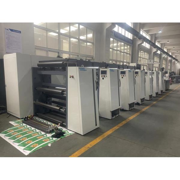 Sleeve Type Flexo Printing Machine with Servo Drive System for High Speed Printing