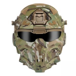 China ABS Nylon Full Face Tactical Helmet For 52-62CM Head Circumference supplier