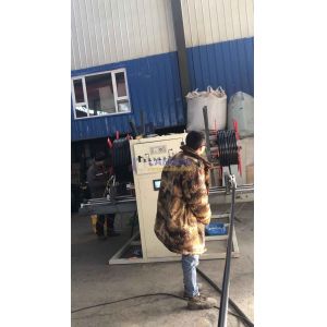 China プラスチック押出機ライン用自動PEパイプコイル結束機 wholesale