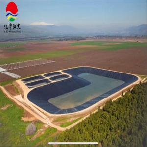 HDPE Geomembrane Liner Plastic Sheet for Fish Farming Water Tank Environmentally Friendly