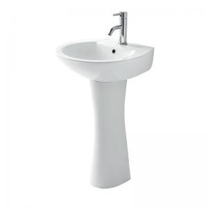 China ARROW Freestanding Pedestal Basin , AP304E AL901 Freestanding Hand Wash Sink supplier